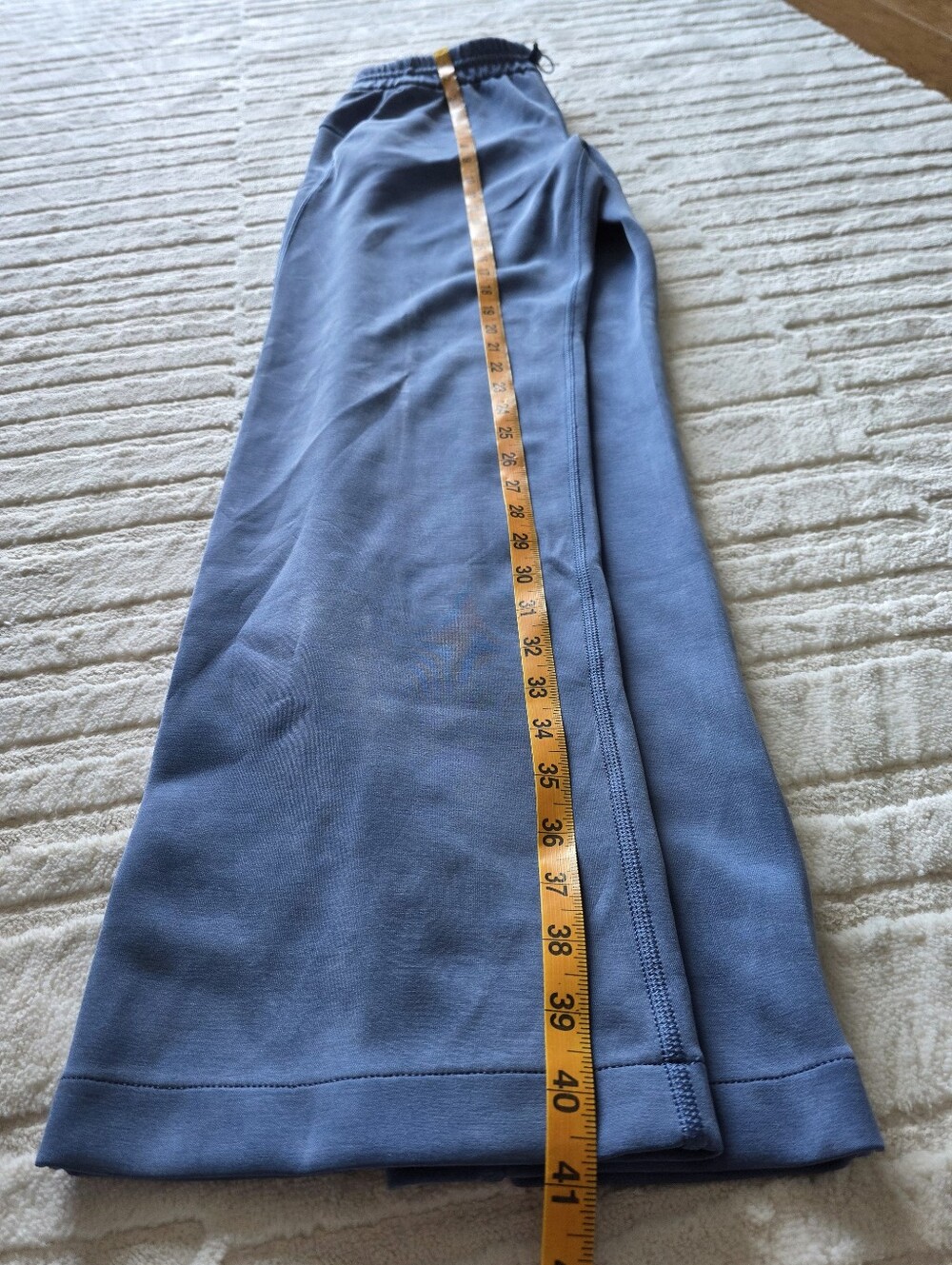 Lululemon Blue Wide-Leg Pull-On Pants - Picture 6 of 7